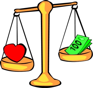 Dinero contra amor